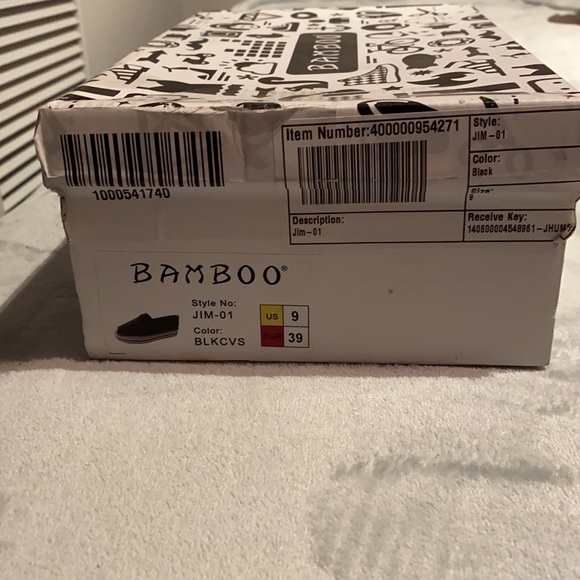 Size 9 Black Canvas - Picture 4 of 5